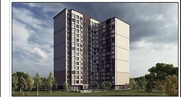 1км квартира: 2 комнаты, 57 м² — 1