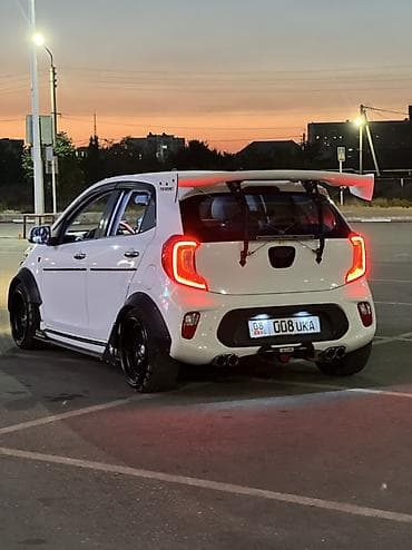 Kia morning (рестайлинг) в полном тюнинге track/stance. Основные