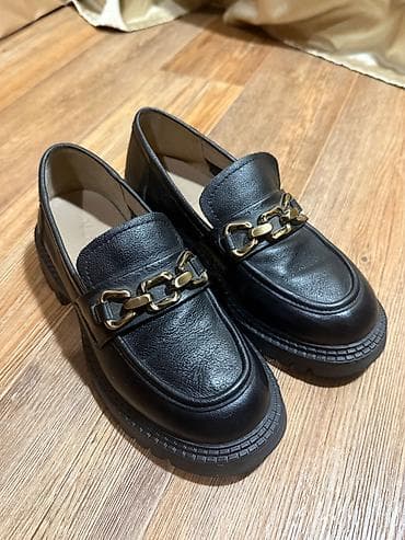 Угги: Лоферы из натуральной кожи, 36 размер Продаю чёрные лоферы из — 4