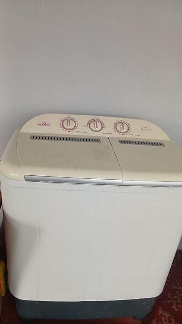 купить стиральную машину полуавтомат: Полноразмерный двубаковый полуавтомат, Б/у, Avest, До 7 кг — 1