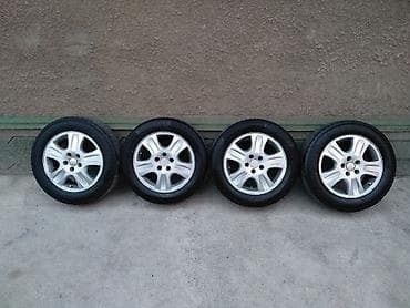 бир: Дөңгөлөктөр монтажда 205 / 60 / R 16, Кыш, Колдонулган, Комплект, Жеңил унаалар, Куйма, тешиктери - 5 — 4