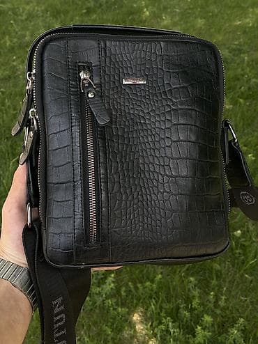 Сумкалар: Классикалык сумка, Butun, Түркия, Материалы: Нукура булгаары, Сыдырмалуу, Эркектердики — 1