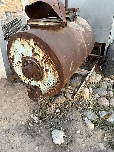 3м скотч: Продаю Металлическая цилиндрическая ёмкость с валом и подшипниками — 1