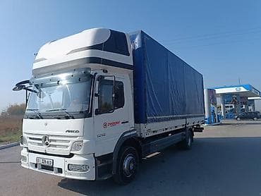 Тентованный грузовик Mercedes-Benz Atego с фургоном «штора». Основные