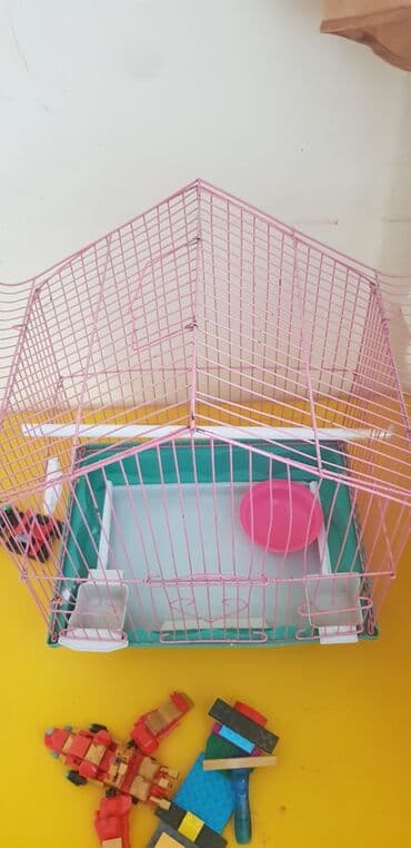 домик на дереве: Продаю клетку для птиц и хомяков. все есть чашки для поилки и корма — 4