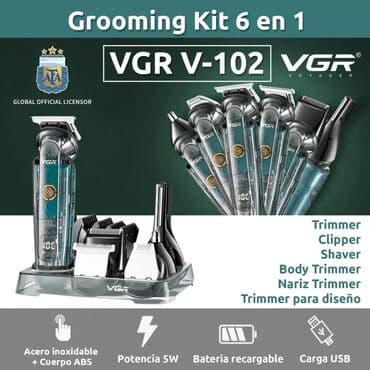 vgr триммер: Электробритва До 120 мин — 5