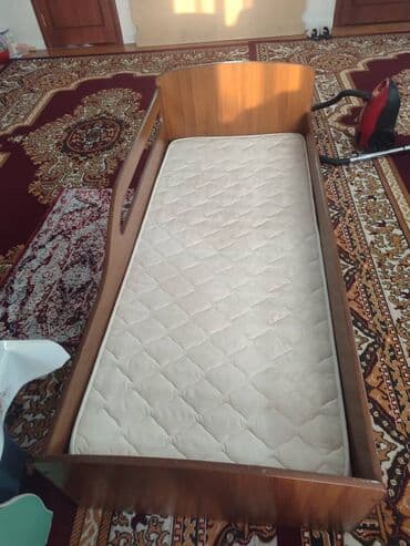 купить манеж детский бу: Односпальная кровать, Б/у, С матрасом, длина - 2 см — 4