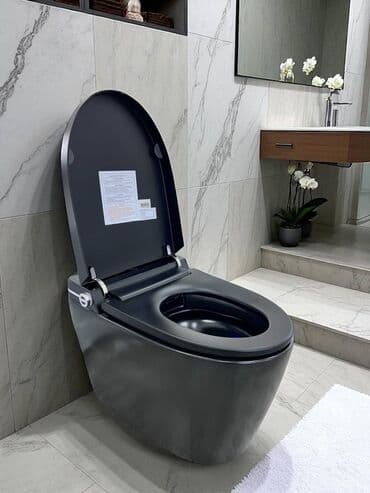 устанавливаем унитазы: Унитаз Напольный, Новый, Материал: Фарфор — 7