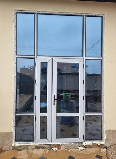 Буюртмага пластик терезе, Терезе түрү: Фасаддык, Бөлүп төлөө жок