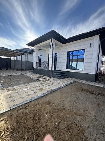 Дома: ‼️ ПРОДАЁТСЯ НОВЫЙ ДОМ 🔥 📍 Район: ж/м Ала-Тоо-1 🏡 Характеристики — 8