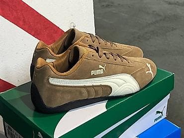 Прокат одежды: Мужские кроссовки, 41, 42, 43, Puma, Новый, цвет - Коричневый, Самовывоз, Бесплатная доставка — 2