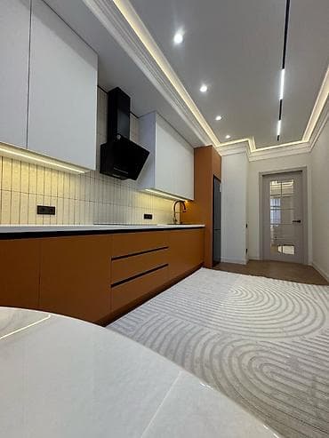 osh flat: 3 комнаты, 109 м², Асанбай мкр Элитка, 13 этаж — 7