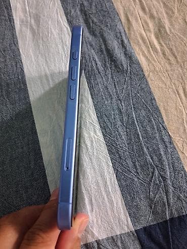 телефон айфон 1: IPhone 16, Б/у, 128 ГБ, Синий, Чехол, 98 % — 2