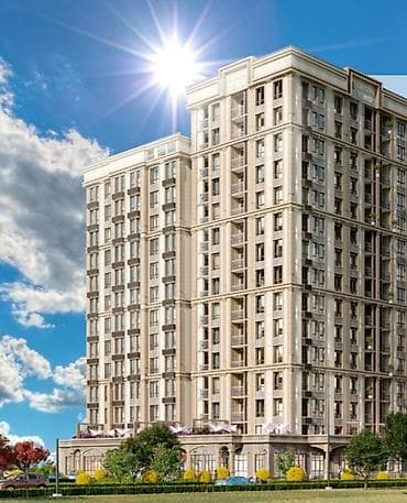 discovery studio: 2 комнаты, 94 м², Асанбай мкр Элитка, 14 этаж, ПСО (под самоотделку) — 1