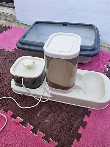 Автоматический набор (новый) для ухода за кошкой + лоток в подарок