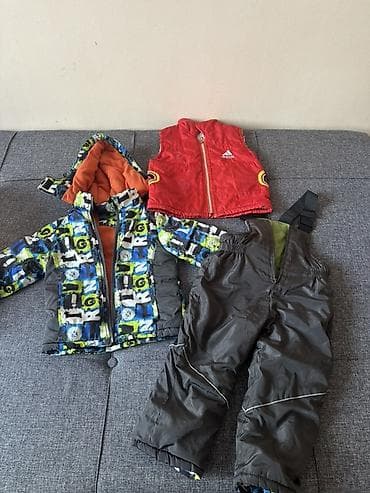 лыжный форма: Даром Бесплатно На ребенка 3-4 года Детский зимний комплект для — 1