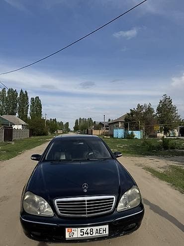 Mercedes-Benz S-Class: 1998 г., 5 л, Автомат, Бензин, Седан
