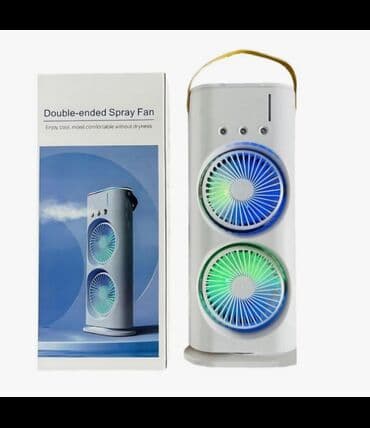 мини вентилятор с увлажнителем: Вентилятор Настольный — 1