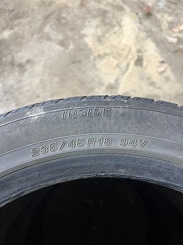 Шиналар: Продам шины 
235/45/r18 
В хорошем состоянии 
Есть 3шт — 2