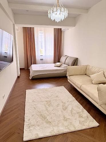 1 бөлмө, 48 м², АЮ Гранд Элитка, 6 кабат, Евро оңдоо