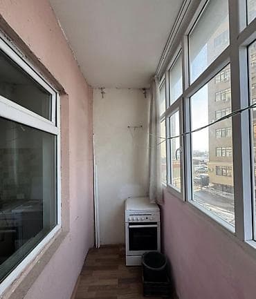 flat osh: 1 комната, 44 м², 106 серия улучшенная, 2 этаж — 3