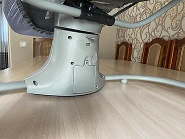 раскладной манеж: Люлька, Новый, Колыбель, Качалка, цвет - Серый, Самовывоз, Бесплатная доставка — 3