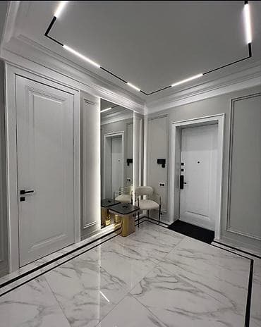 discovery studio: 3 комнаты, 136 м², Асанбай мкр Элитка, 11 этаж, Дизайнерский ремонт — 4