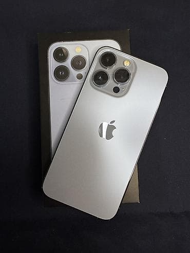IPhone 13 Pro, Б/у, 128 ГБ, Sierra Blue, Коробка, 77 % — 2