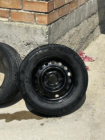 тир хасан 124: Колеса в сборе 195 / 65 / R 15, Лето, Комплект, Легковые, Железные — 1