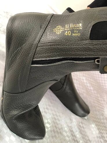 сапоги зимние женские натуральная кожа натуральный мех распродажа: Маасы пакистандан келген абдан сапаттуу иси начёсу менен жылуу — 4