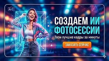 фот: ИИ-фотосессии — твои лучшие кадры за минуты - Генерация стильных фото — 1