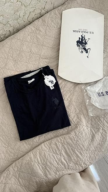 Футболки: Мужская футболка U.S. Polo Assn оригинал с турции - Цвет — 2
