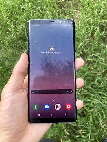 samsung 16: Samsung Galaxy Note 8, Б/у, 64 ГБ, цвет - Синий, 2 SIM — 2