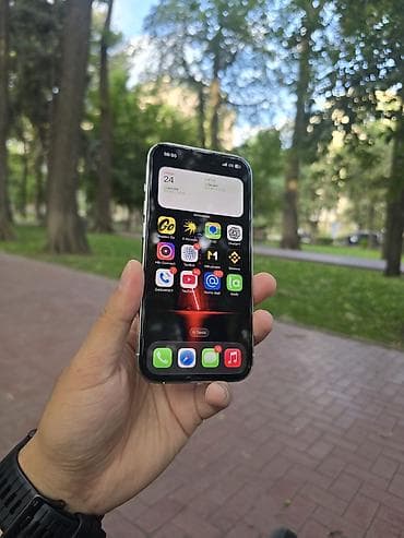 IPhone 14 Pro, Б/у, 512 ГБ, Старлайт, Наушники, Защитное стекло, Чехол, 87 % — 2