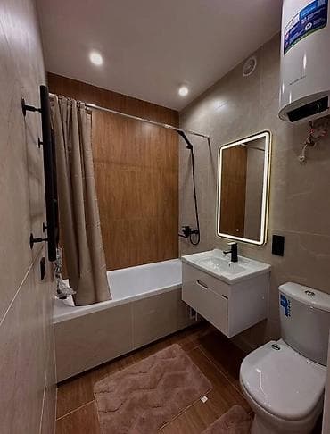 2 комнаты, 45 м², 106 серия улучшенная, 8 этаж, Дизайнерский ремонт — 1