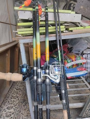 карп рыба: Рыболовные удочки и снасти — 1