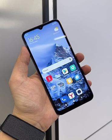 мобильные телефоны редми: Redmi, Redmi 9C, Б/у, 32 ГБ, цвет - Фиолетовый, 2 SIM — 1