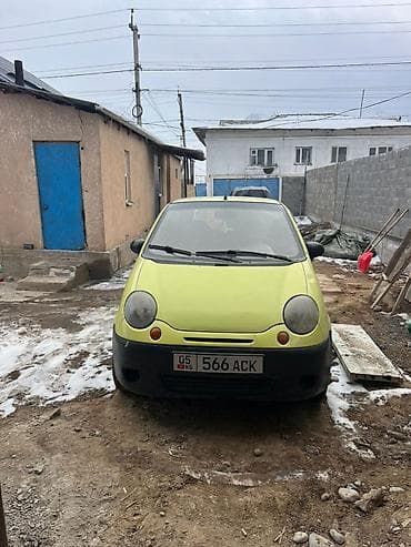 hundai gets: Daewoo Matiz: 2007 г., 0.8 л, Механика, Бензин, Хэтчбэк — 2
