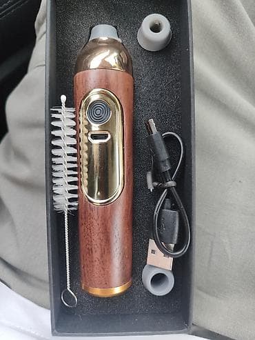 пепельница авто: Портативная электрическая пепельница-мундштук (переносная бездымная — 2