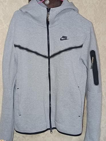 samsung s31: Мужская толстовка, M, Nike, Новый, цвет - Серый — 1