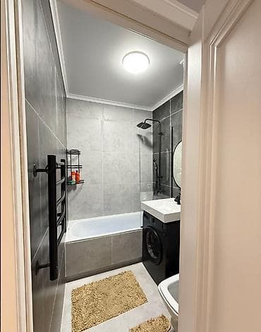 Недвижимость: 1 комната, 45 м², Кок-Жар ж/м 106 серия улучшенная, 1 этаж, Евроремонт — 5
