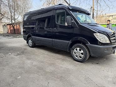 Mercedes-Benz Sprinter (черный микроавтобус) - Кузов: длиннобазный