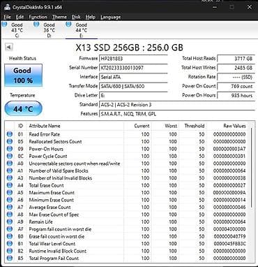 galaxy book pro: Накопитель для ПК, Б/у, SSD, 256 ГБ, Для ПК — 3