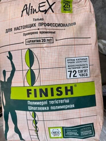 эпоксидный смола: Шпатлевка полимерная AlinEX Finish предназначена для финишной отделки — 2