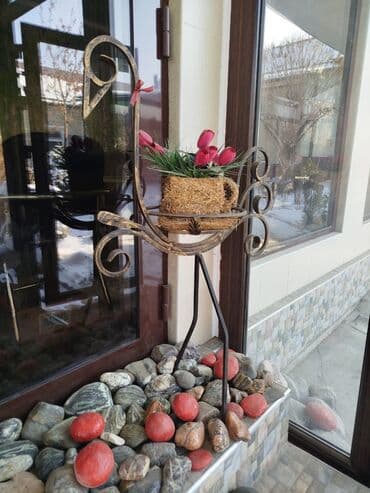 таш забор: Садовые качели — 7