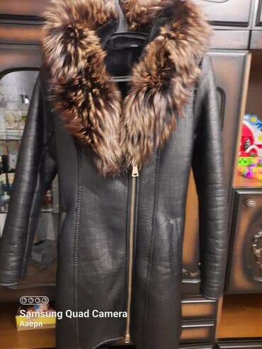 купить сапоги женские зимние кожаные турция: Женское зимнее пальто/дублёнка из чёрной кожи с тиснением под — 3