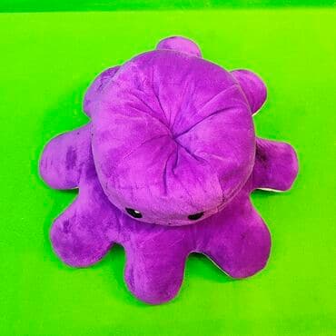 пушистая мягкая игрушка: Осьминожка игрушка мягкая🐙 Популярная игрушка для детей из интернета😉 — 5