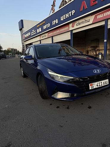 машина салон: Hyundai Avante: 2020 г., 1.6 л, Автомат, Бензин, Седан — 10