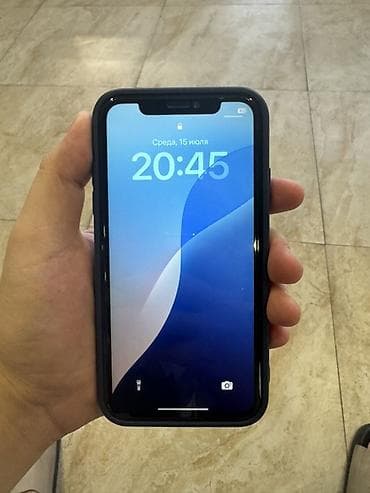 Техника жана электроника: IPhone Xr, Колдонулган, 128 ГБ, Кара, Каптама, 77 % — 1