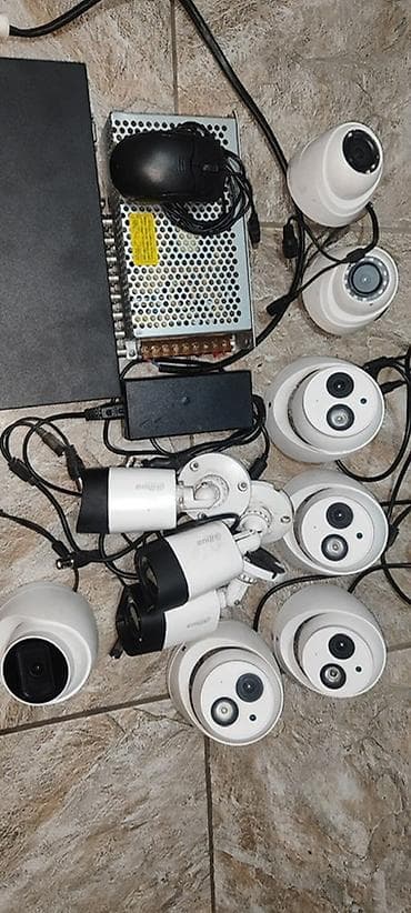 xbox kinect: Комплект для видеонаблюдения + монитор Без жесткого диска Состав — 9